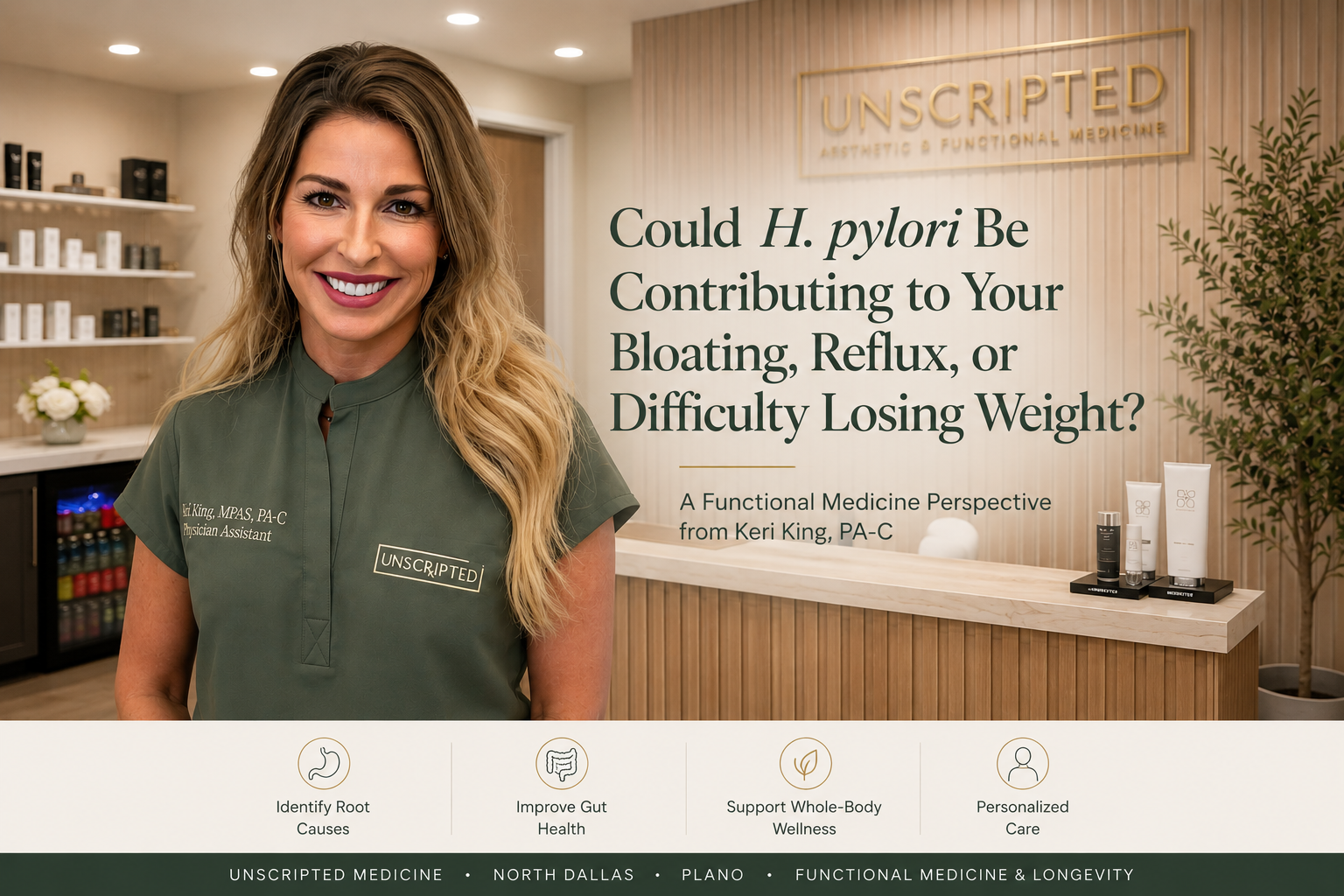 Could H. pylori Be Contributing to Your Bloating, Reflux, or Difficulty Losing Weight?
